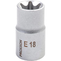 1/2"-головка для внешней звездочки ТХ, E 18 Proxxon (23388)